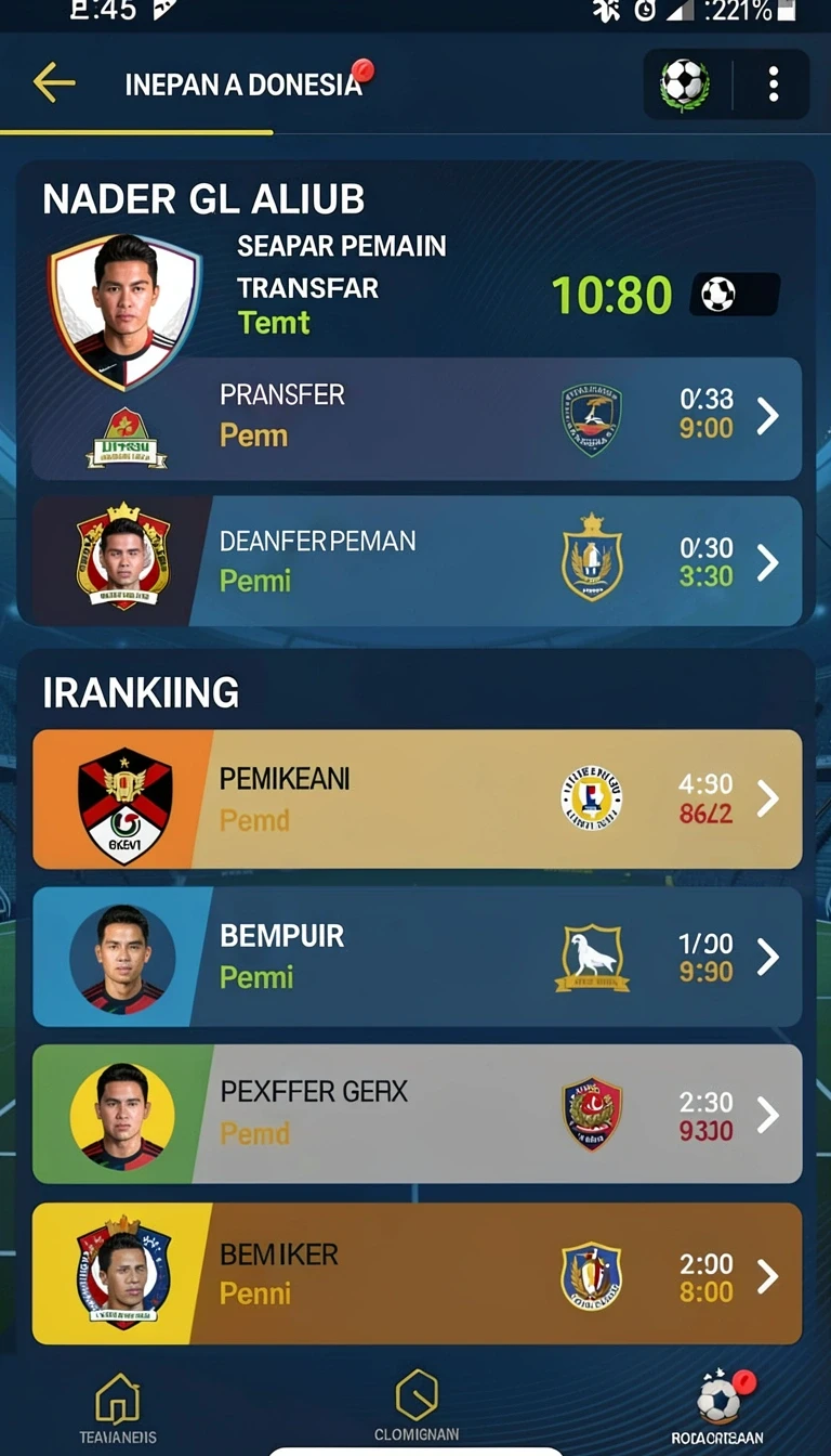 Cuplikan layar menu unduhan kaisar888 untuk perangkat Android